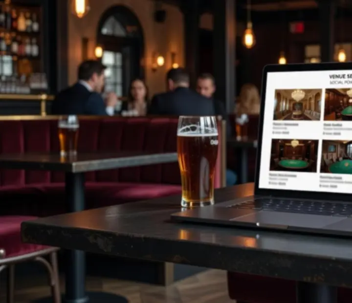 Strukturovaný katalog prémiových restaurací a lounge pro společenské pokerové večery